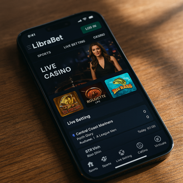 LibraBet Casino - Mobile Platform - Responsive Gaming Experience